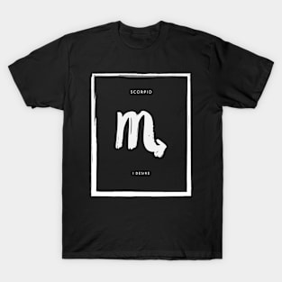 Scorpio Zodiac Sign T-Shirt